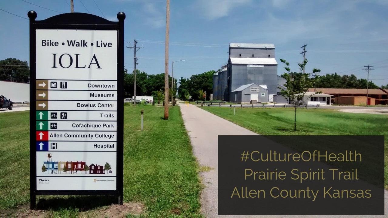 Culture Of Health Prairie Spirit Trail Iola