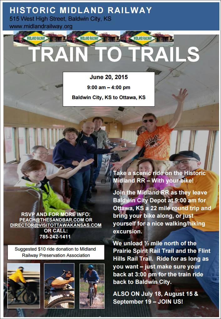 Train To Trails, June 2015