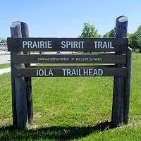 Iola Trailhead Sign