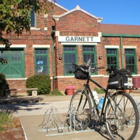 Garnett Trailhead at the Santa Fe Depot